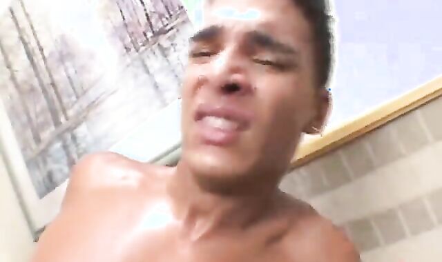 youthful legal age teen Takes pulsating fuckpole Squeals In pang