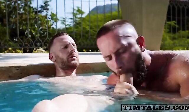 Tim Kruger ravages Bruno Facial hair. lusty queer Hook-up