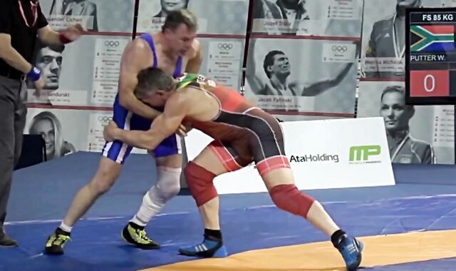 dad Father Wrestling Germany Vs South Africa (No Screw-a-thon )