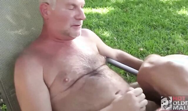 Landon And Dad T manhood moist