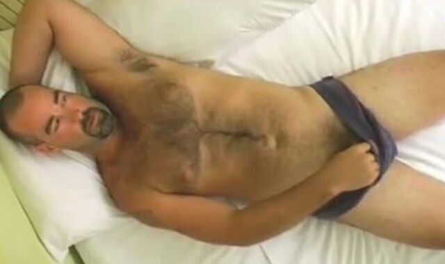 Rubber ribald cleft plunging For chubby Wolf Father