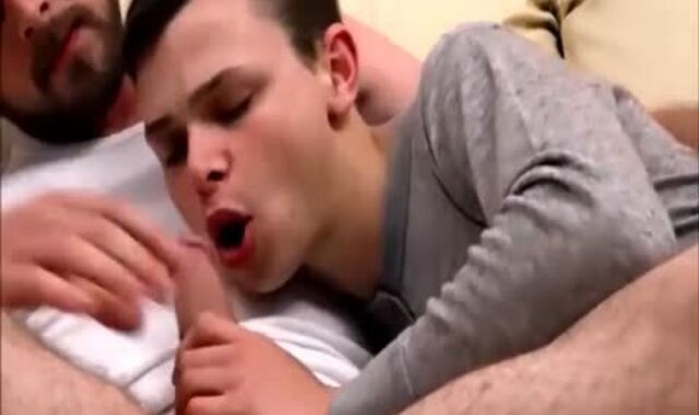 Step-son receives His Cherry Popped