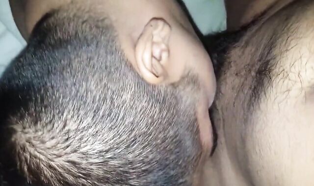 Eating my classmate's cum