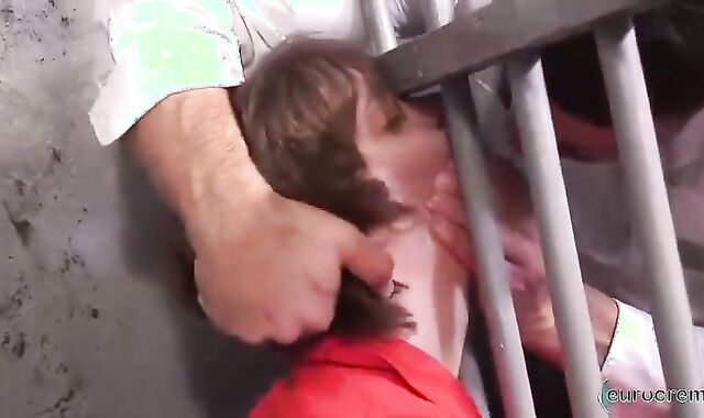 Femboy Gives It Up To Jail Guard
