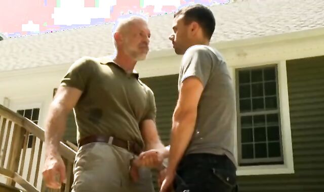 Muddy fucking among muscly teddy