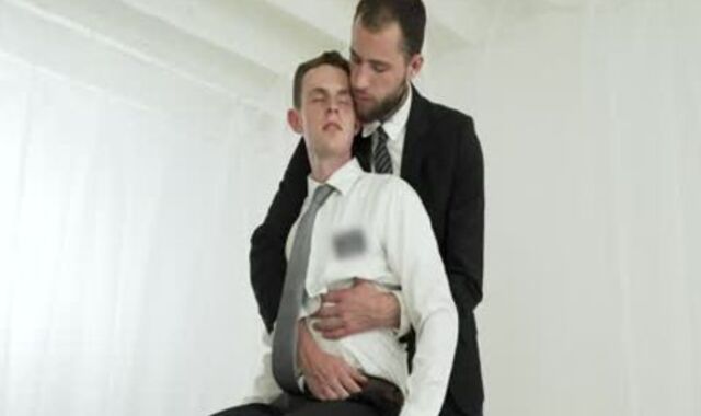 supah-marvelous Missionary twunk acquires Creampied By A Priest