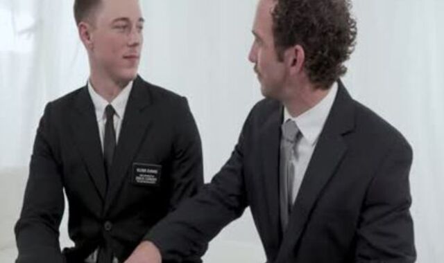 Fit teens drilling In Church