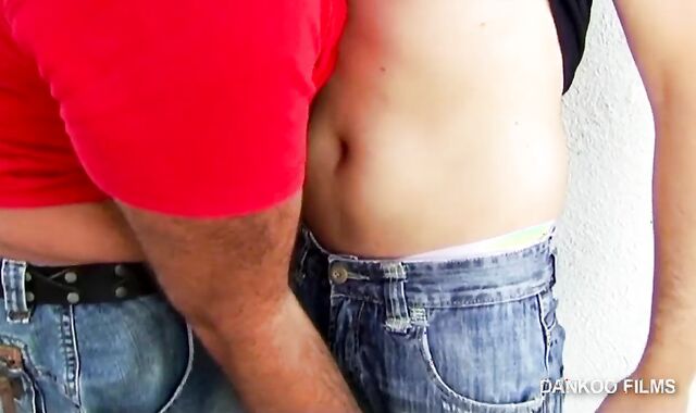 young twink bonks A Hairy man In The Cruising Realm Of Sitges.