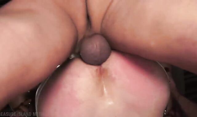 cock Well-prepped three A Encounter With Dad