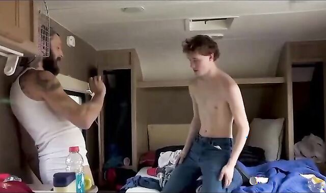 Redneck father Breeds His nubile