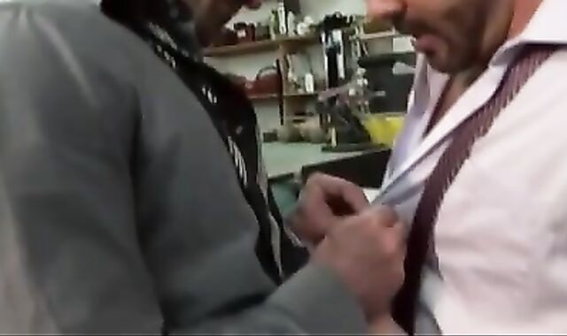 males At Work 1 Scene trio