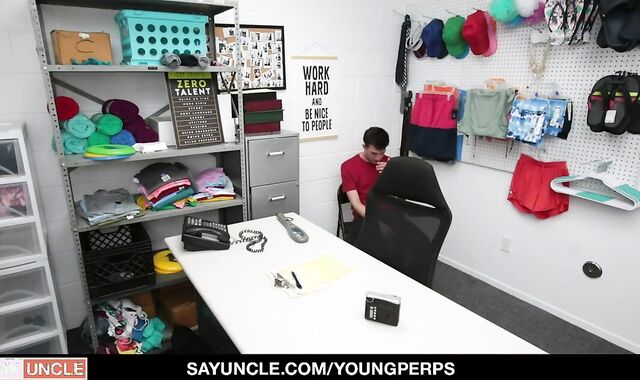 eighteen age teenage twunk Satiates Security Guard