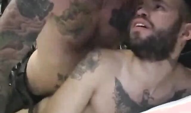 2 edible Inked Leather Daddies