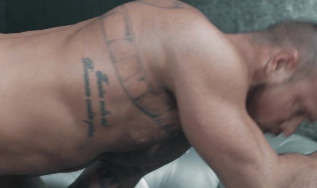 Noir Masculine - DILF Michael Roman ravaged by super-cute good-sized stiffy dad