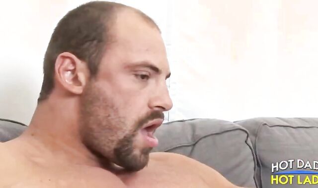 Muscle father lusty Twink