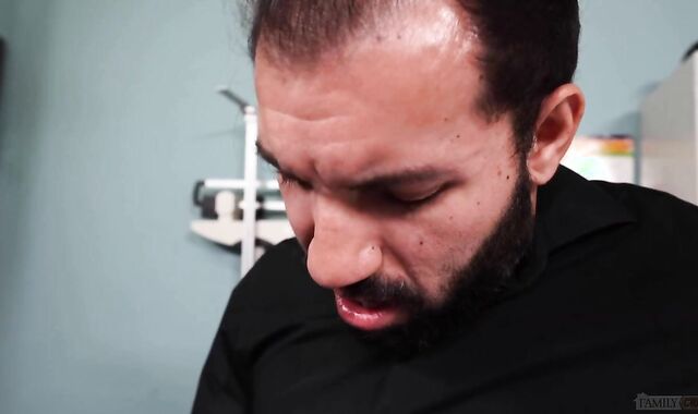 FamilyCreep.com: Piercing latino homosexual enjoys sucking wood