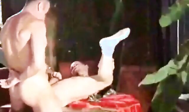 Italian Daddy plumbs GayBoy