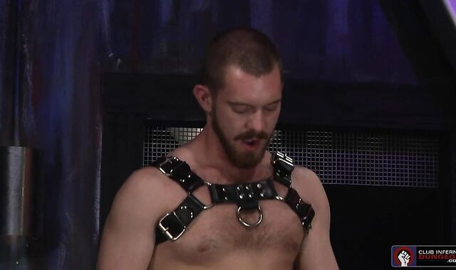 Club Inferno Dungeon space: Furry finds irresistible penetrating firm