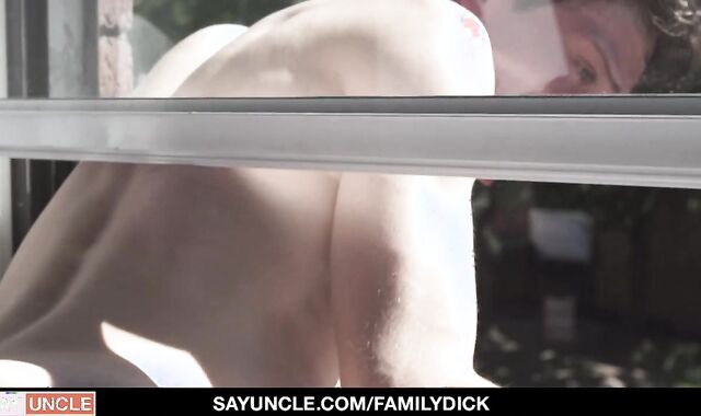 Curious Stepson-in-law Edward Terrant gets Pent up And penetrated By Dad