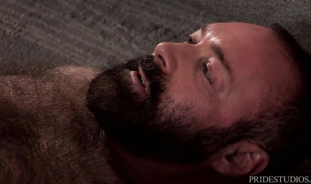 DylanLucas - Fur covered & erotic Brad Kalvo getting facial cumshot