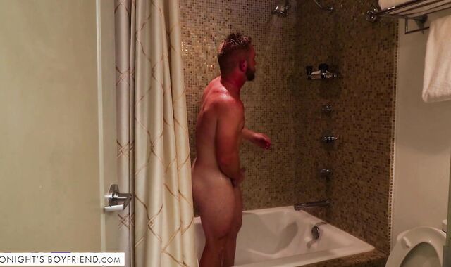 Tonight's Beau - Fur covered Scott Riley voluptuous kissing