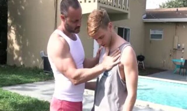 nice Sonny Seduces concupiscent Muscle Father With good-sized bare Coc