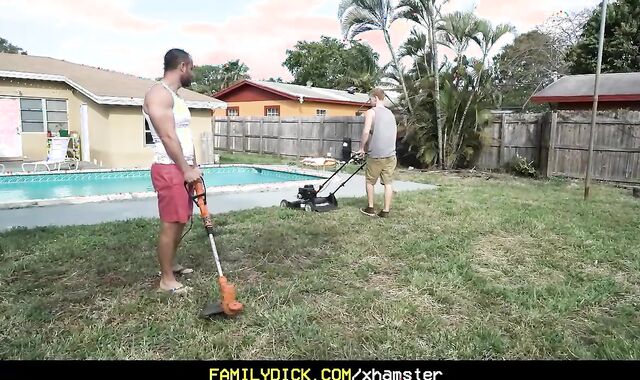 nice Sonny Seduces concupiscent Muscle Father With good-sized bare Coc