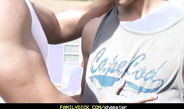 nice Sonny Seduces concupiscent Muscle Father With good-sized bare Coc