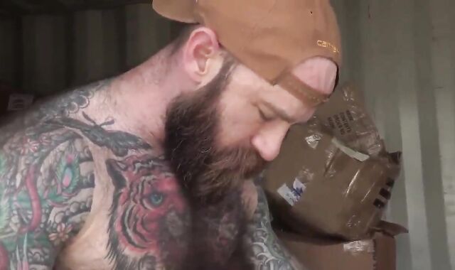 bare screw In The Warehouse