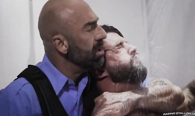 Drew Sebastian trampy Prison Guard