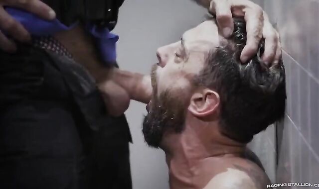 Drew Sebastian trampy Prison Guard