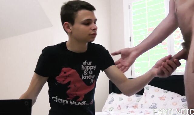 Superb-sized twunk And Dad