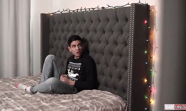 it is Christmas, boys! - Alex Montenegro, Rocky Vallarta, Benjamin Blue And Boyfriend Reed