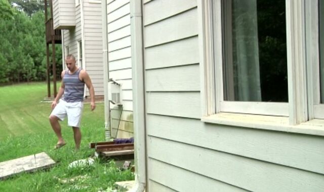 Spying On The neighbor - Hidden Hook up