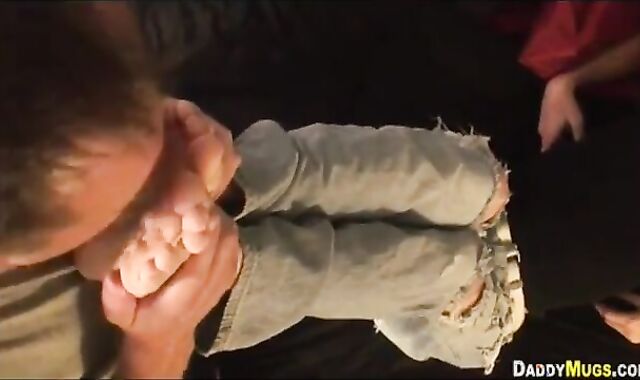 This Dad is obsessed with my gorgeous feet