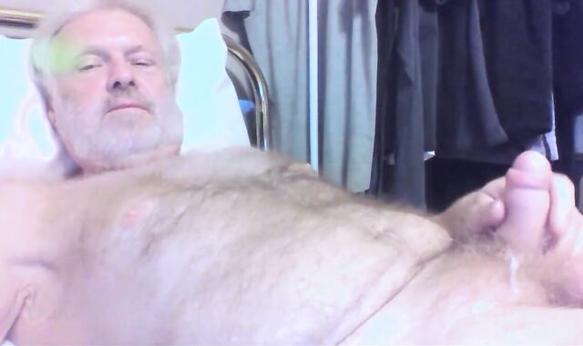 Bearded hairy handsome guy