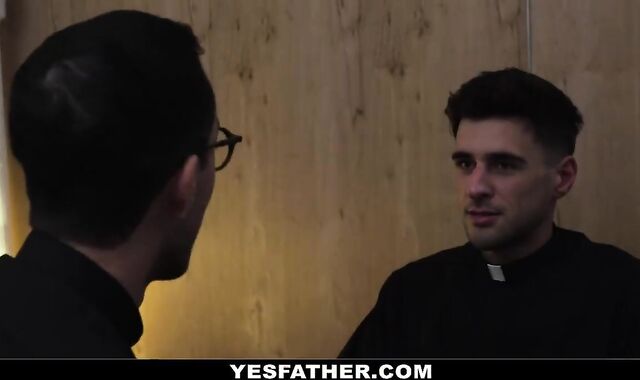 Dangled Priest Barebacks A enrapturing youngster