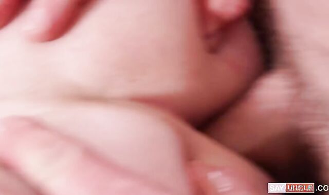 Latino youthfull twink digs pummeling rock hard