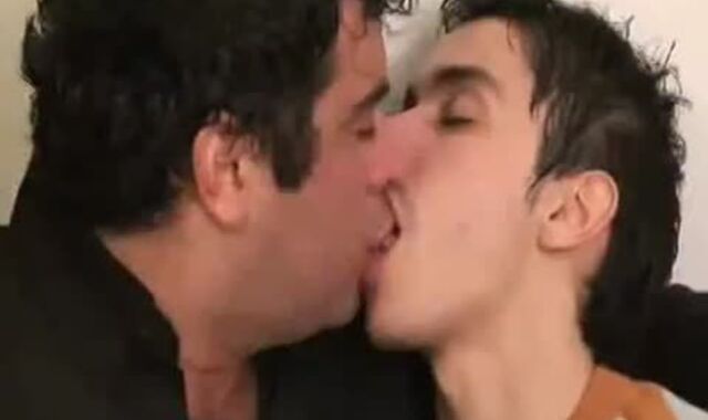 two Daddies One favourable teenie