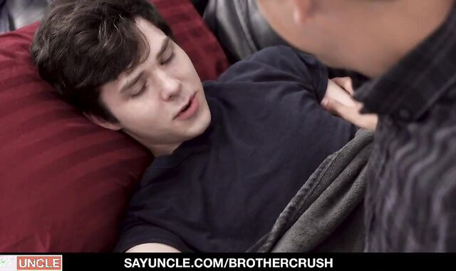Cuddling Stepbros smash After Nap
