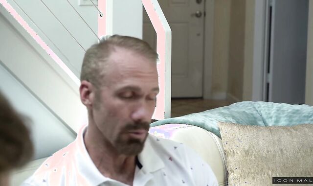 IconMale.com - DILF Adam Awbride among Dallas Steele ass job