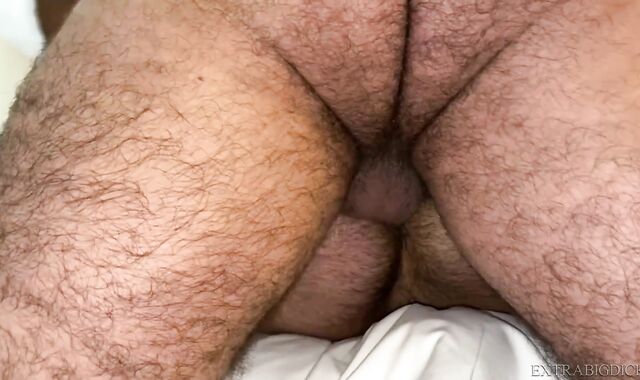 Extra Immense Stiffys - Faggot Alex Tikas plus Atlas Grant raw facial cumshot