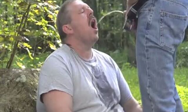 excited Chub Father lick And devour