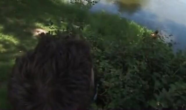 Father bangs teenie wet