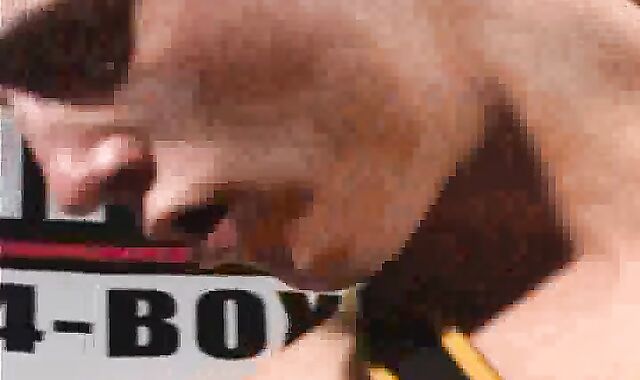 Wrestler Dad bonks twink