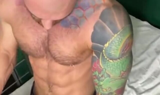 Delicious latino guard smashed by yam-sized firm-on daddy