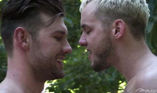 FalconStudios: Jacob Peterson first-ever-ever time getting off porno