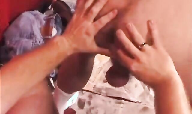 two fleshy Daddies tucking