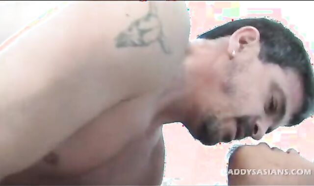 big Father Mike bonks pretty oriental lad Casper