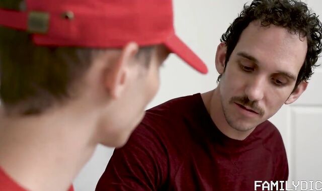 Greg & Justin Dads Turn At Bat